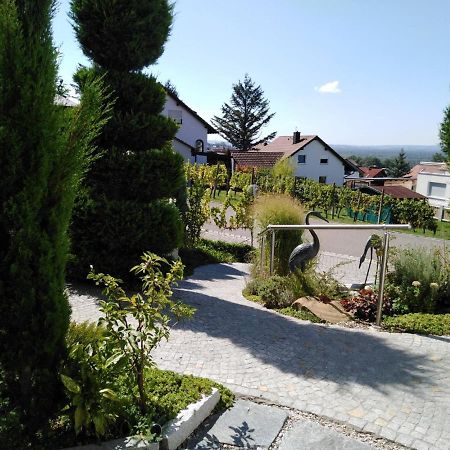 Ferienwohnung Wisser- Fernblick บัดเบลลิงเงน ภายนอก รูปภาพ
