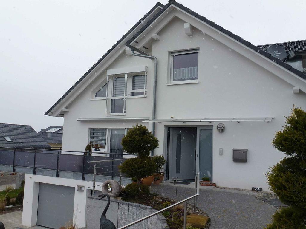 Ferienwohnung Wisser- Fernblick บัดเบลลิงเงน ภายนอก รูปภาพ